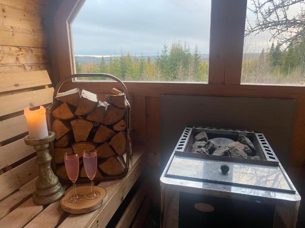 Glamping Tent With Amazing View In The Forest Torsby Ngoại thất bức ảnh