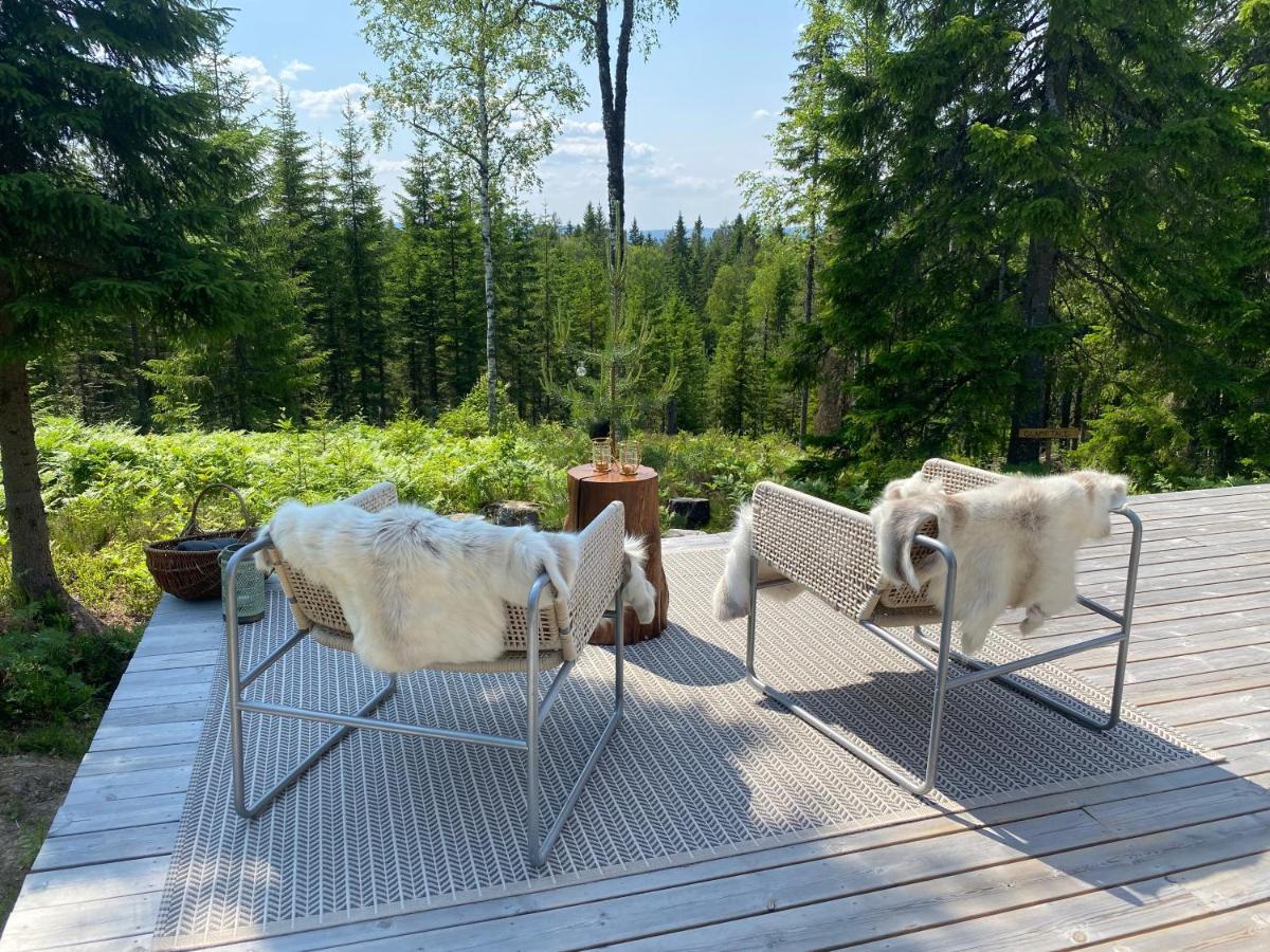 Glamping Tent With Amazing View In The Forest Torsby Ngoại thất bức ảnh