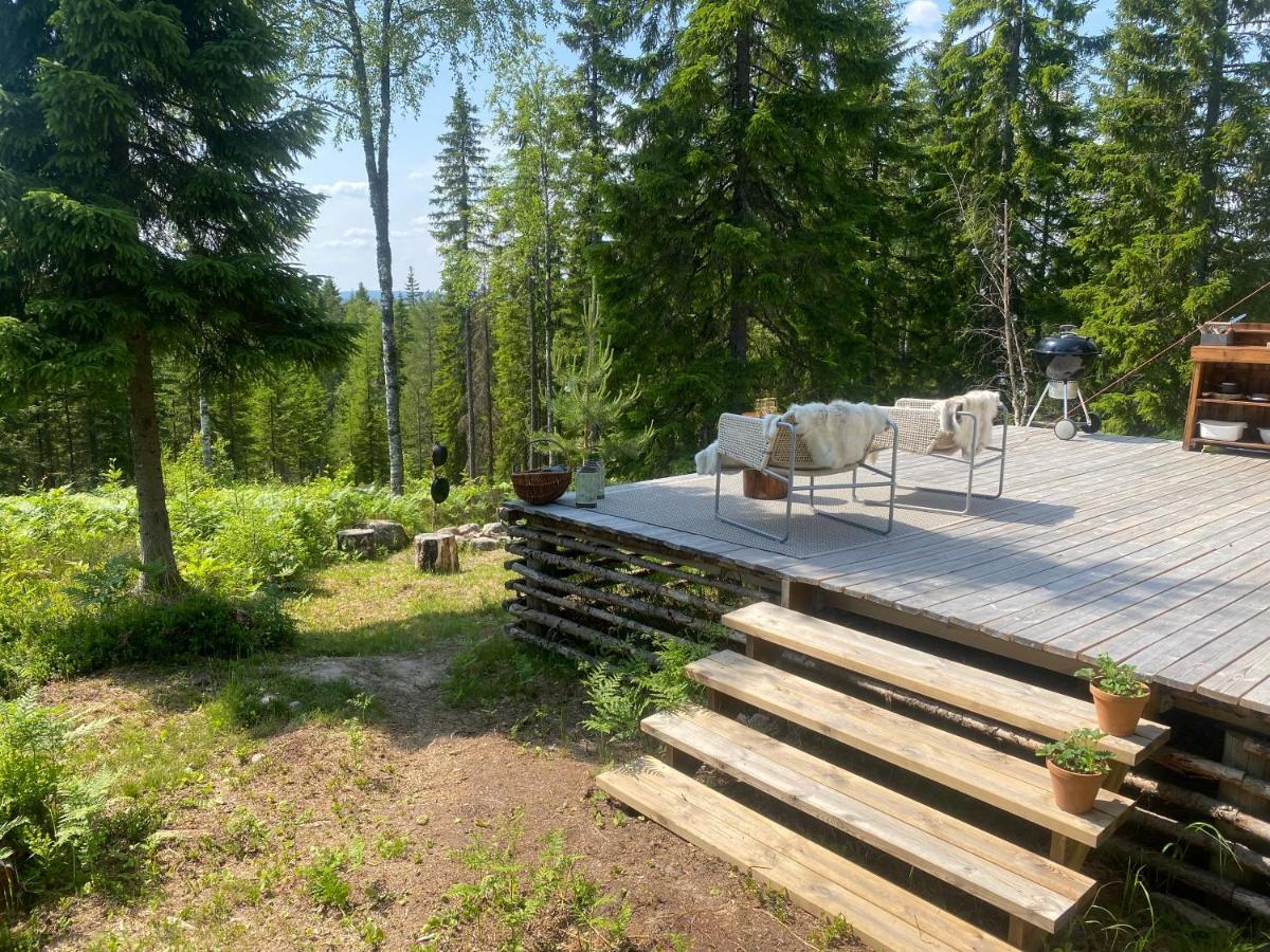 Glamping Tent With Amazing View In The Forest Torsby Ngoại thất bức ảnh